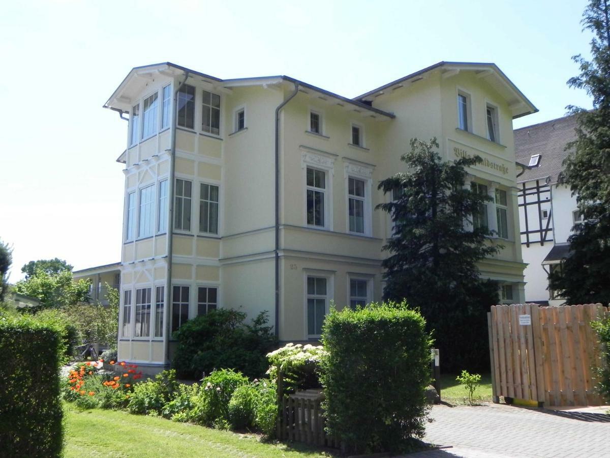 Villa Waldstrasse Wohnung 05 Heringsdorf  Kültér fotó